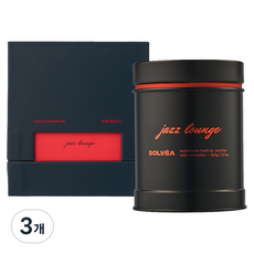 벤딕트 솔베아 대용량 고체 탈취제 재즈라운지, 3개, 360g