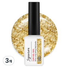 유키 시그니처 젤네일, 127호 골드트래져, 7g, 3개