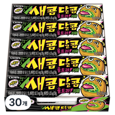 CROWN 皇冠 奇異果酸甜咀嚼糖, 29g, 30條