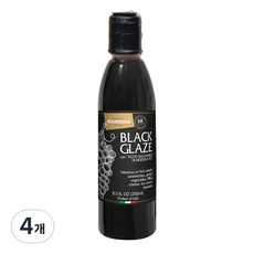 MANTOVA 曼托瓦 黑巴薩米克濃縮醬, 4個, 250ml