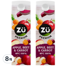 주 프리미엄 abc 주스, 1L, 8개