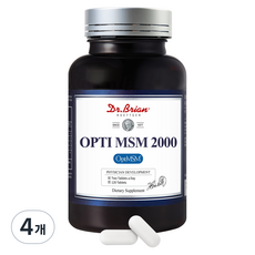 Dr.Brian ROETTGER OptiMSM補充錠2000 156g, 4個, 120片