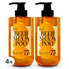 닥터라파알 77퍼센트 맥주효모 탈모샴푸, 500ml, 4개