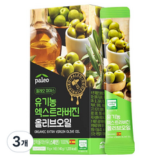 paleo 特級初榨橄欖油隨身包 14條入, 140g, 3個