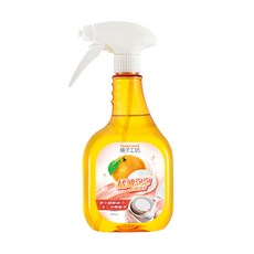 ORANGE HOUSE 橘子工坊 橘油泡泡食器清潔 好沖洗 適用於蔬果、奶瓶, 550ml, 1瓶