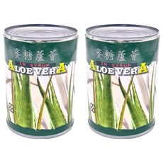 傳佳蜜糖蘆薈 固形量300g 2入組 清爽解渴 健康美味 罐裝方便攜帶, 565g, 2罐