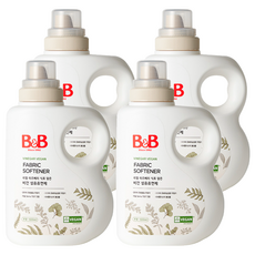 B&B 純素織物柔軟劑容器類型, 4個, 1500毫升