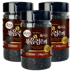 복이네먹거리 국산 볶음 통검은깨, 150g, 3개