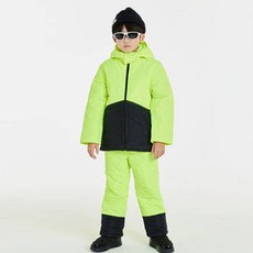 에프리더 아동용 네모 패딩 스키 바지