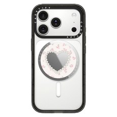 케이스티파이 Magnetic Mirror Phone Stand, Pearl Heart, 1개