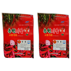 초원마을 고추가루 청 장용, 1kg, 2개