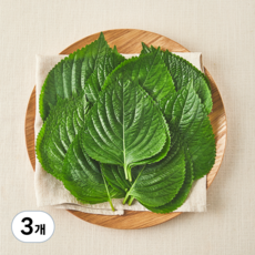 친환경 밀양 깻잎, 50g, 3팩