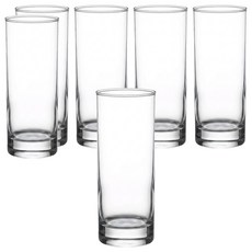 Ocean Glass 紐約冰咖啡杯 320ml 6個, 透明, 1組