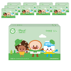 KleanNara 可綠納樂 麵包理髮師 旅行用面紙, 10個, 50入