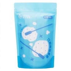 oh care 歐克威爾 口腔清潔棉棒 全長12.5cm 棉棒1.2cm, 30支, 1包
