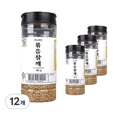 炒芝麻粒, 80g, 12組