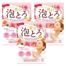 Awatoro 奢侈泡泡入浴劑 玫瑰花香, 30g, 3包