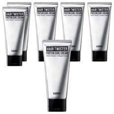 스웨거 헤어 트위스터 단백질 컬크림, 100ml, 6개