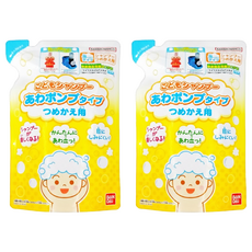BANDAI 兒童洗髮精補充包 200mL, 2包