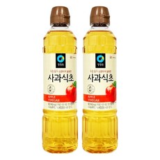 清淨園 韓國蘋果醋 料理用 500ml, 2瓶