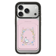 케이스티파이 Cardholder Stand Rabbit Garden, Pink, 1개