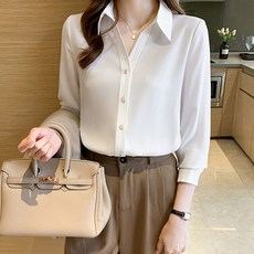 LUNAGIRL 素色長袖襯衫