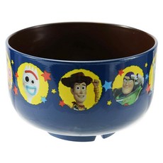 YAXELL DISNEY 銀離子塑膠碗 直徑93 x 58mm, 藍濃色 + 黑檀色, 1個