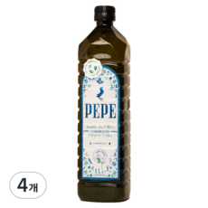 Pepe特級初榨橄欖油, 1L, 4個