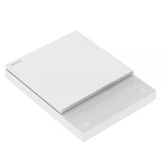 HARIO 北極星 CST-2000 專業電子秤 V60 咖啡秤(白色) 精準計時 沖煮咖啡, 1入