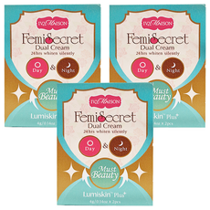 IVY MAISON Femi Secret 美白粉嫩雙效霜 plus+ Lumiskin™, 日用淡化霜/夜用粉嫩霜, 8g, 3盒