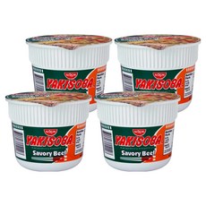 NISSIN 日清 照燒牛風味乾麵杯麵 52g, 4入