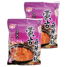 新光洋菜 蒙古麻辣火鍋湯底調味包 全素, 75g, 2包