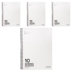 morning glory PP 線圈 789筆記本 10mm 橫線 16開/左翻, 隨機出貨, 4個