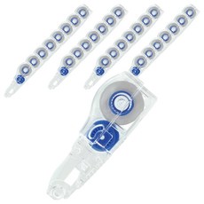 플러스 수정테이프 리필 5mm x 6m wh-605R, 화이트, 30개
