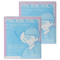 露奇亞 晚安益生菌 含高加索因子 芝麻素 三效因子, 20包, 60g, 2盒