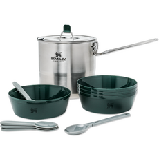 스탠리 어드벤처 스테인리스 캠프 쿡 세트 2.5리터, 혼합색상, 1세트