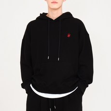 BEVERLY HILLS POLO CLUB 比佛利保羅 男女通用日常寬鬆版刺繡logo長袖連帽T恤 CPG8T00