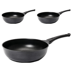 키친아리수 포시즌 국산 에브리모든 인덕션 궁중팬, 28cm, 3개
