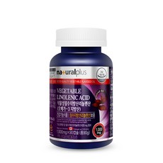naturalplus 植物性亞麻酸亞麻籽油素食膠囊, 90顆, 1罐
