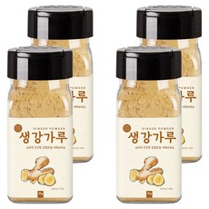 바른미각 생강분말, 35g, 4개