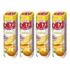 ORION 好麗友 預感香烤洋芋片 原味, 64g, 4盒