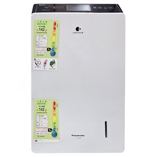 Panasonic 空氣清淨變頻除濕機 18L 白色 20kg 1台, F-YV36MH