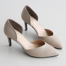 dangolunni 女性側邊鏤空Bridge高跟鞋 7cm