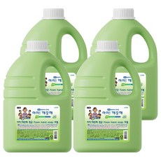 LION 獅王 趣淨 Ai! Kekute 泡泡洗手慕斯大容量補充瓶, 白葡萄香, 2.45L, 4桶