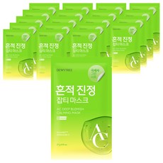DEWYTREE AC Ctrl EX深層鎮靜面膜, 20片, 1片