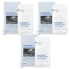 La vikit 洗碗機內部清潔劑 15入, 3個, 90g