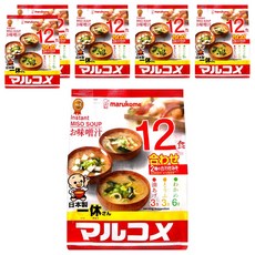Marukome 一休綜合即食味噌湯, 216g, 6袋