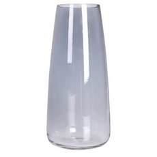 eclat 匠心花藝極光晶透花瓶 400g, 靜謐霧灰