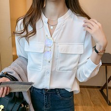 LUNA GIRL Loman亨利領上衣