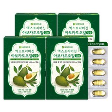 Nature Dream 特級初榨鱷梨油膠囊營養 30p, 4盒, 30g